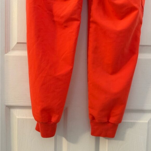 Figs Scrub Pants petite ladies jogger XSP Technical Collection shocking orange - Picture 7 of 12